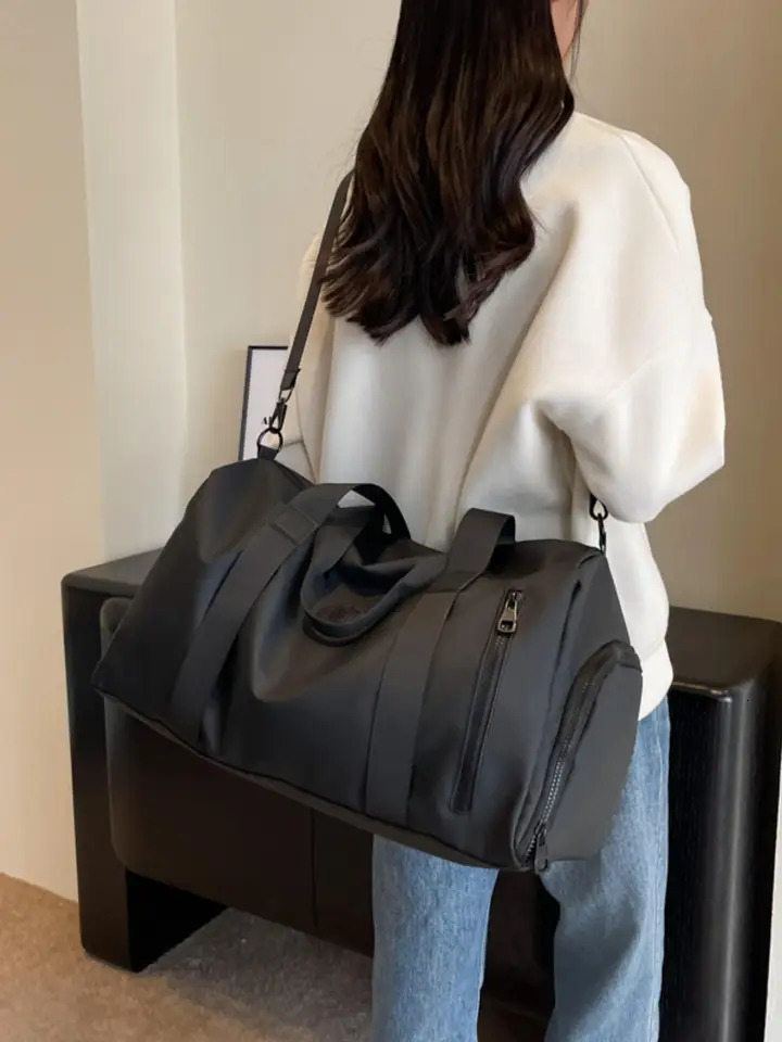 Casual Large Capacity Travel Bag for Summer Lightweight Zipper Travel Bag Portable Multi-functional Sports Yoga Independent 250623