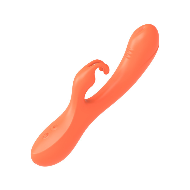 Liquid Full Coverage Silicone Vibrator Rabbit Female Masturbation Device Massage Stick Adult Sex Toy