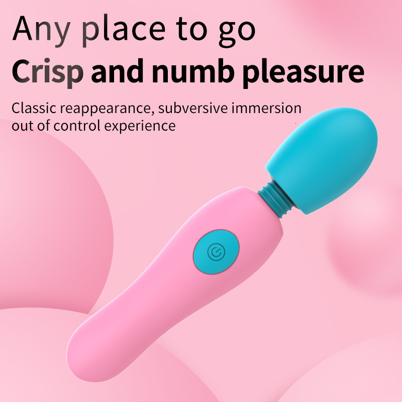 Haoqi Fun Female Flirting Battery Operated AV Stick Vibrator Sex Toy Masturbator Adult Products