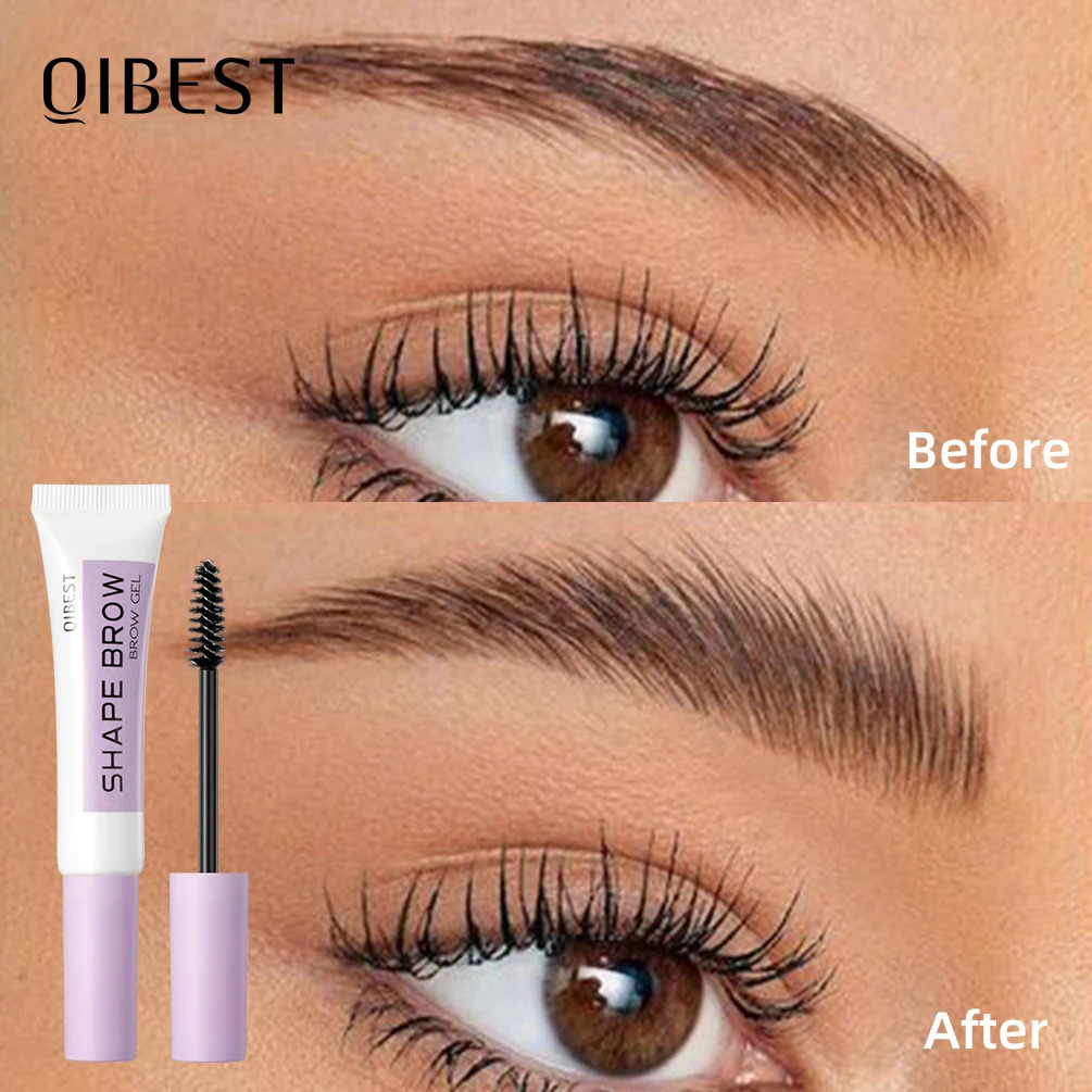 QI Transparent Eyebrow Styling Soap Brows Gel Long Lasting Eyebrow Shaped Creamy Wax Colorless Pomade Lift Natural Wild Brow 250625