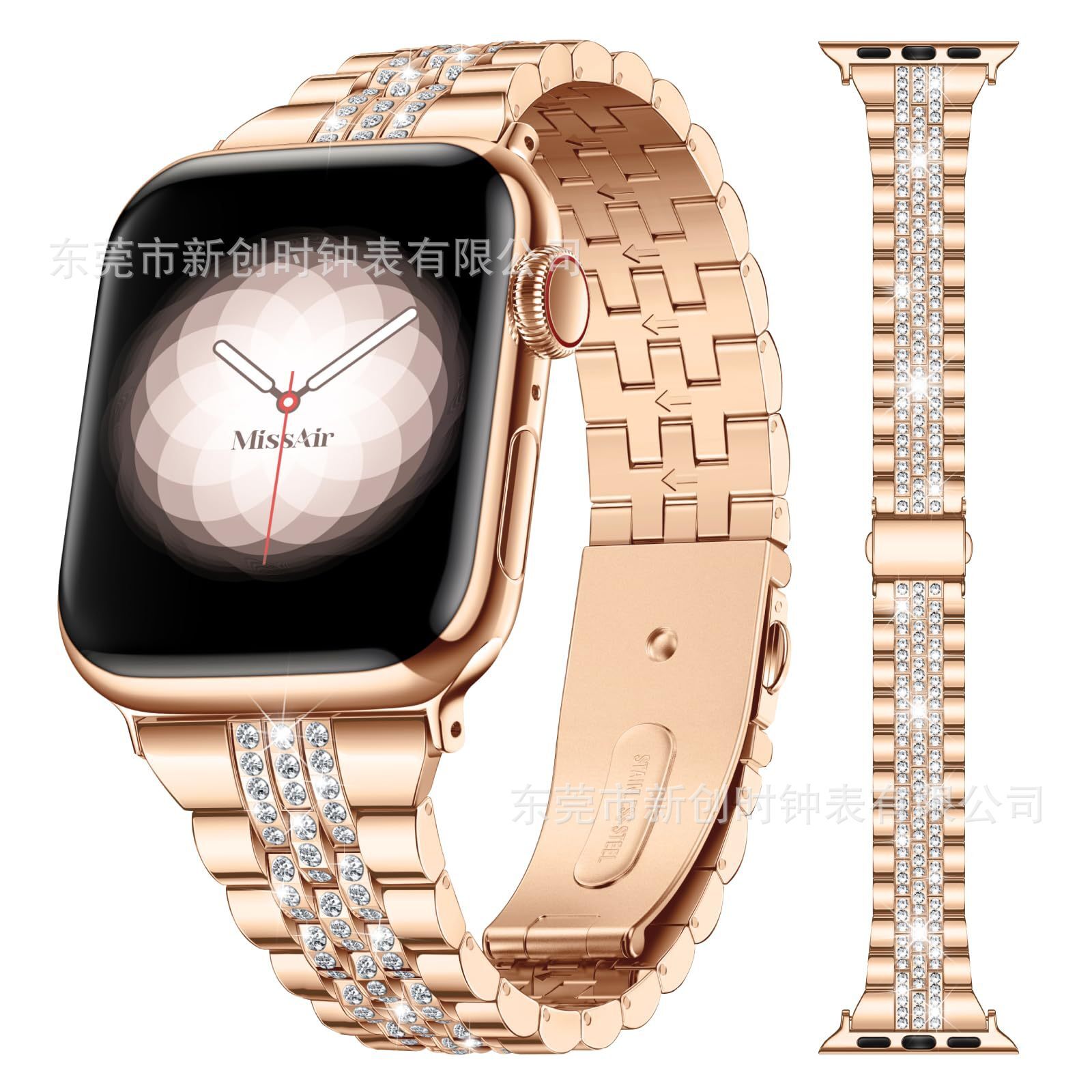 Luxury Premium Design High Quality Metal Watch Band for iWatch Ultra 10