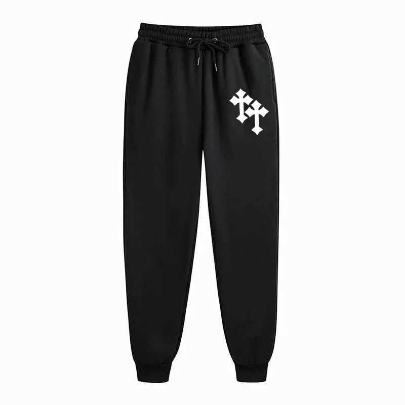 Harajuku Hiphop Pants Printed Pattern Slim Men Y2K Gothic Casual Fashion Fitness Jogging Sports Street Wear Couple Sweatpants X2509181