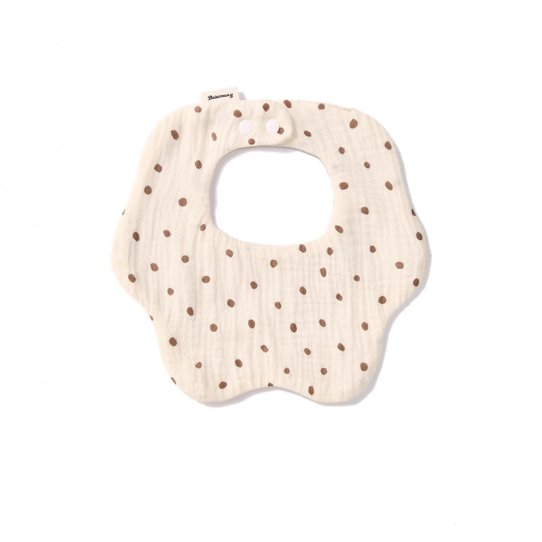 Soft Organic Cotton Bibs for Newborn Baby Washable Drooling Handkerchiefs for Toddler Teething for Both Boy and Girl