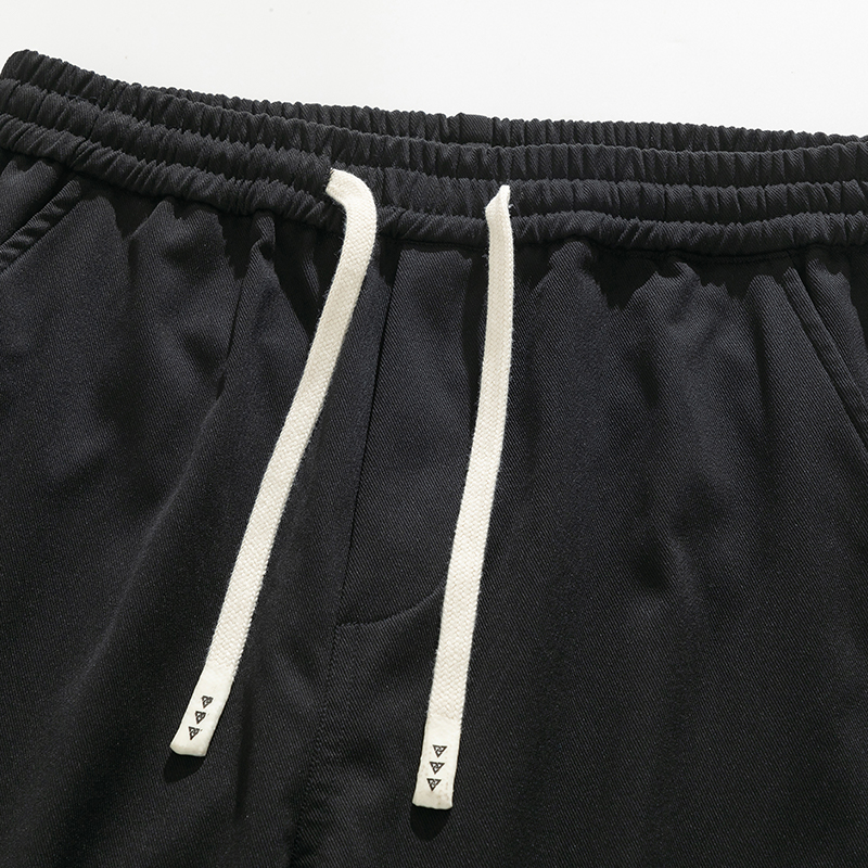 Men's summer lightweight sports pants casual work pants ice silk multi-pocket plus size straight leg pants for boys