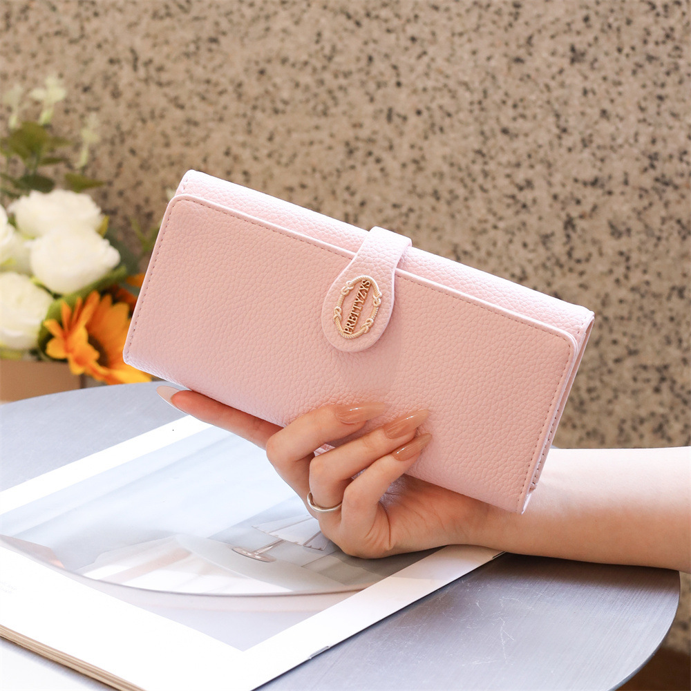 Designer Wallet Wallet Women Unisex Everyday Use Modern Classic Faux Leather Leather Wallet Mini Snap White ID Window Multiple Card Slots Coin Purse S