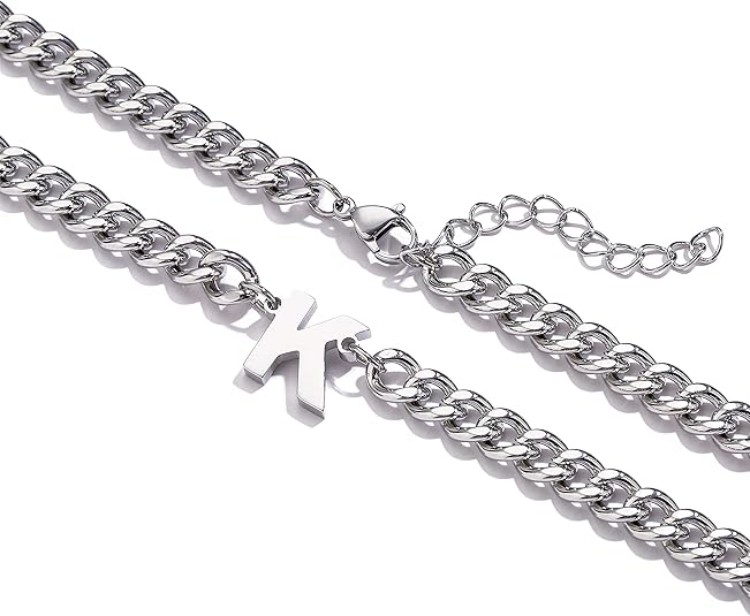 Versatile 6.5mm Customizable Nameplate Bracelet/Necklace Collection: Gender Neutral Fashion Accessory Crafted from Robust Material