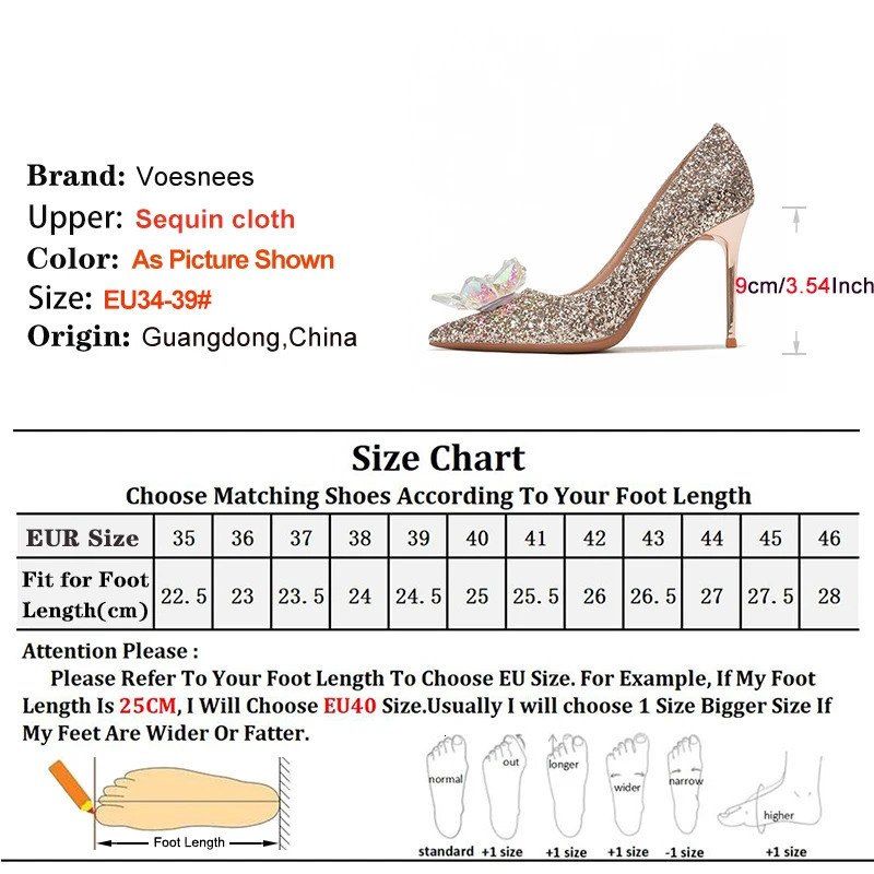 Woman Pumps Wedding Thin HIgh Heels Silver Glitter Crystal Flower Shallow Mouth Single Shoes For Women Pointed Toe Party Shoes 250624