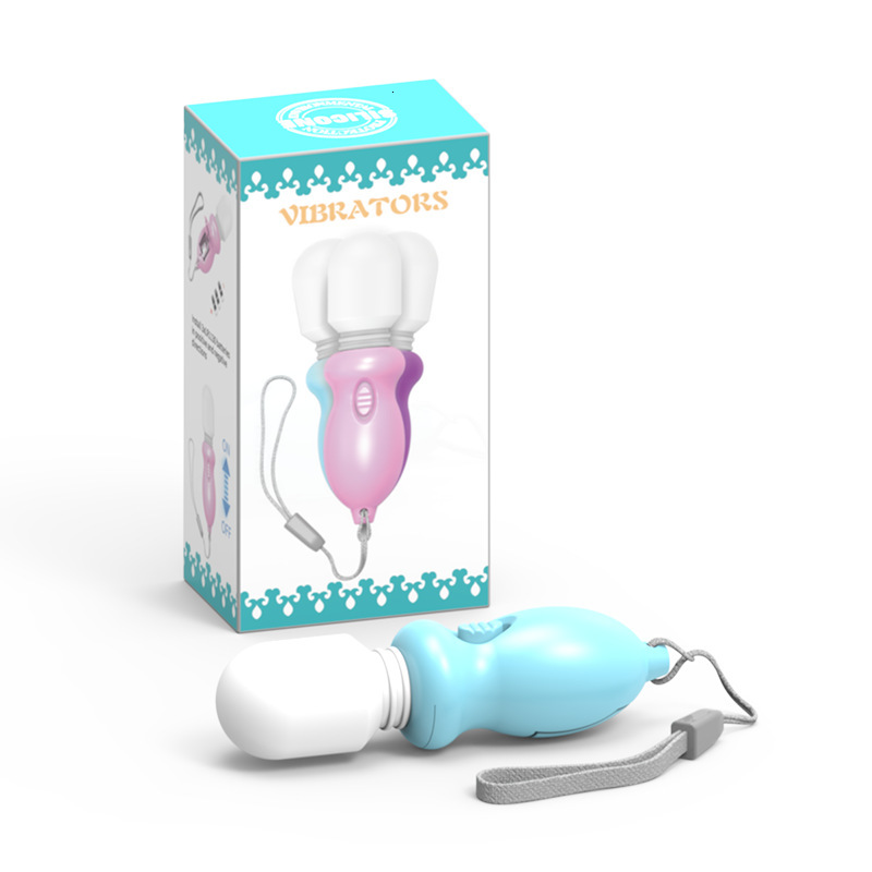 Haoqi Fun New Gourd AV Stick Female Use Flirting Masturbation Silicone Massager Vibrator