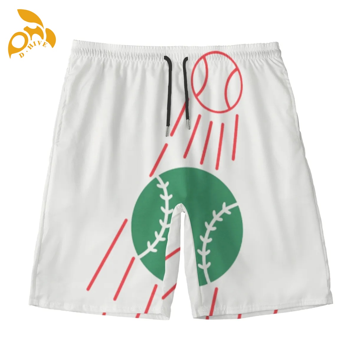 free shipping Tailored Durable Mens Beachwear Short Pants Complete with Matching Undergarment quick-dry high quality