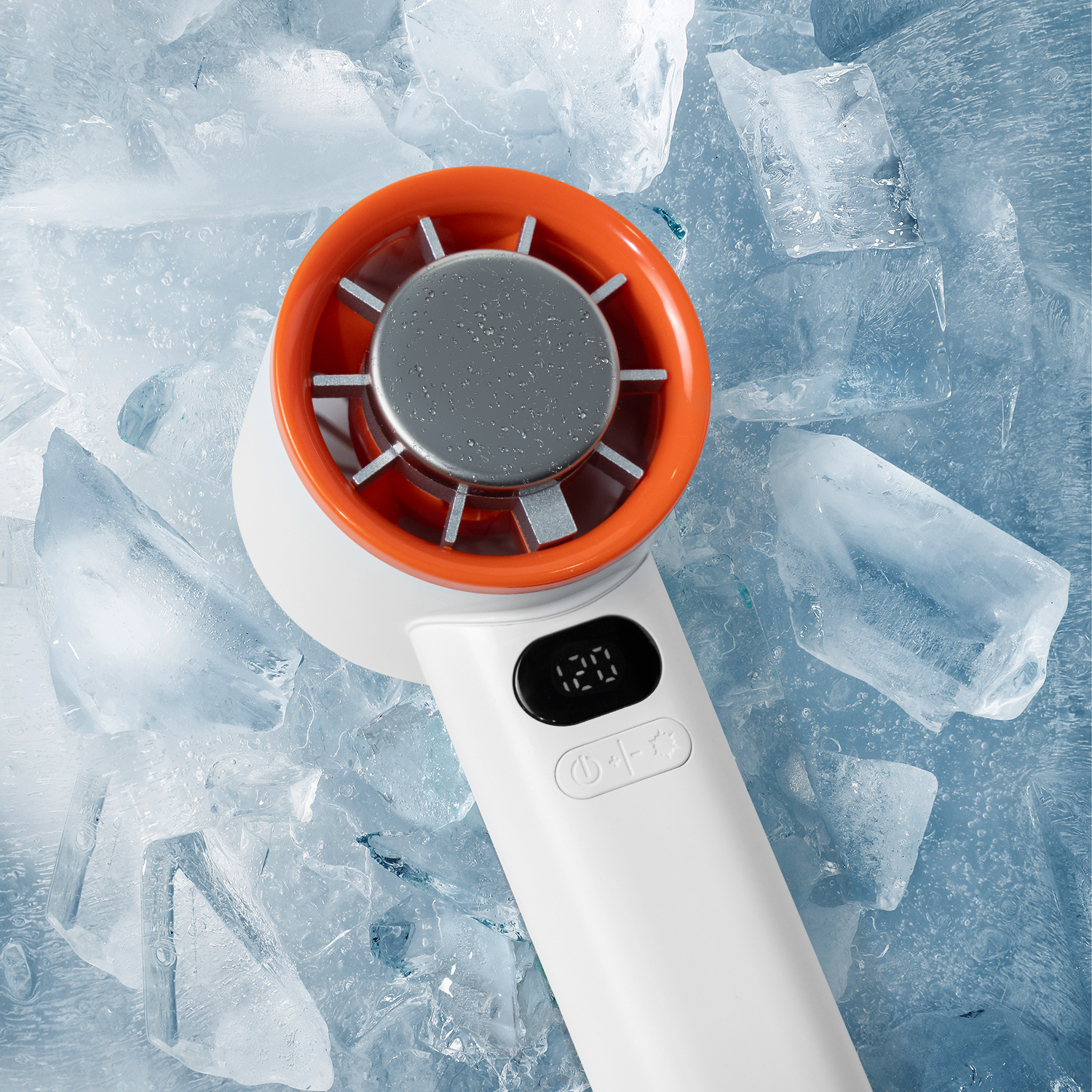 Portable handheld home mini outdoor m11b ice compress handheld fan