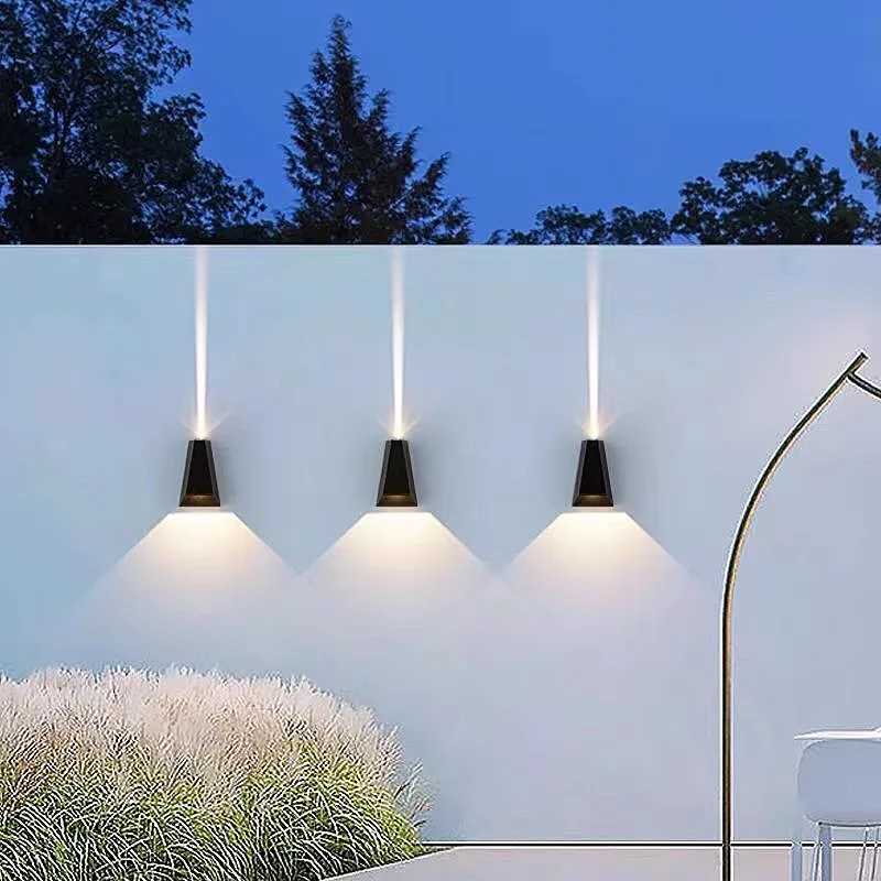 Outdoor Waterproof Wall Lamps Background Wall Up and Down Light Porch Light Exterior Wall Lights Outdoor Lighting Fixture XJ250624