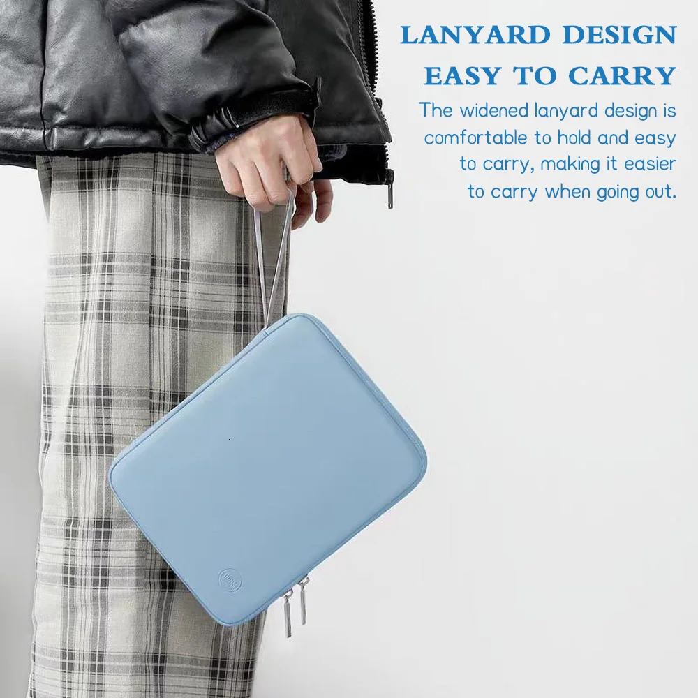 Tablet Bag 10.9-12.9 inch For iPad Accessories Handbag Case For SlEEve Bag Cover Multi Pockets 250624