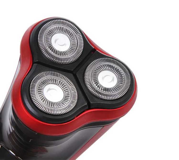 Kemei Electric Shaver Face Care Washable Beard Razor Men Shaver 3D Shaving Machine Rechargeable Trimmer W250625