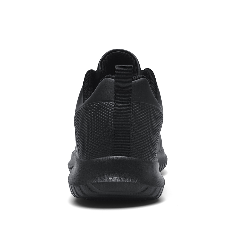 20215-Men's Shoes Sneakers Lightweight Waterproof Touring Shoes Men's All Black Anti-Slip Daily Casual Running Shoes