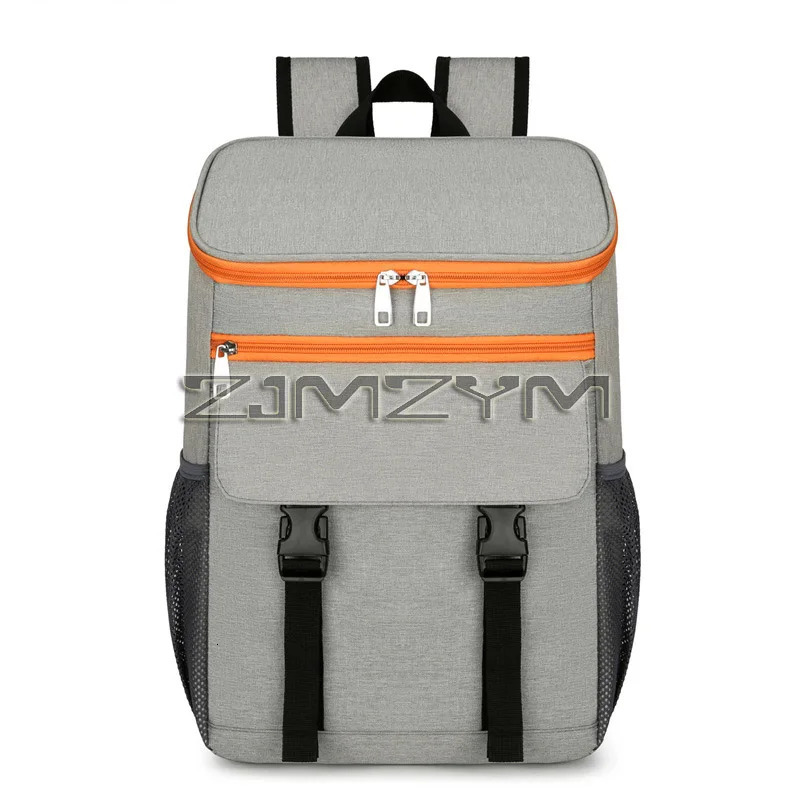 Picnic Thermal Cooler Backpack Camping Lunch Bag For Food Drinks Beach Insulated Travel Leak-Proof Bag 250624