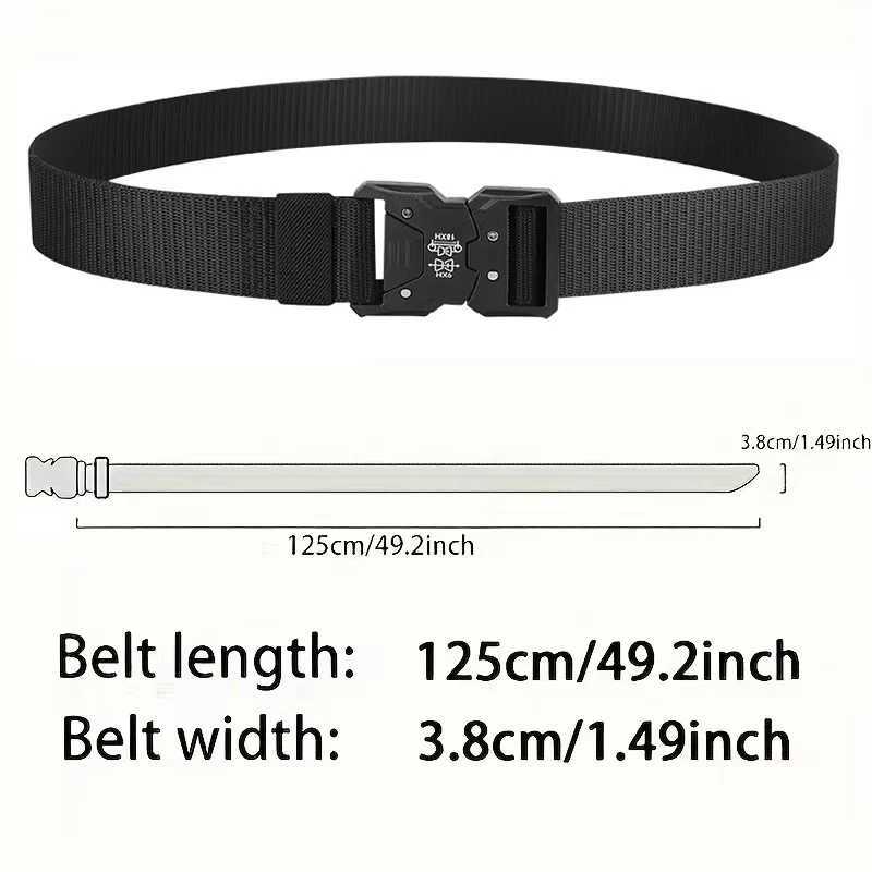 Tactical Waist Belt - Multi Function Durable Automatic Buckle Perfect for Outdoor Adventures Unisex Accessories for Men Women W250625