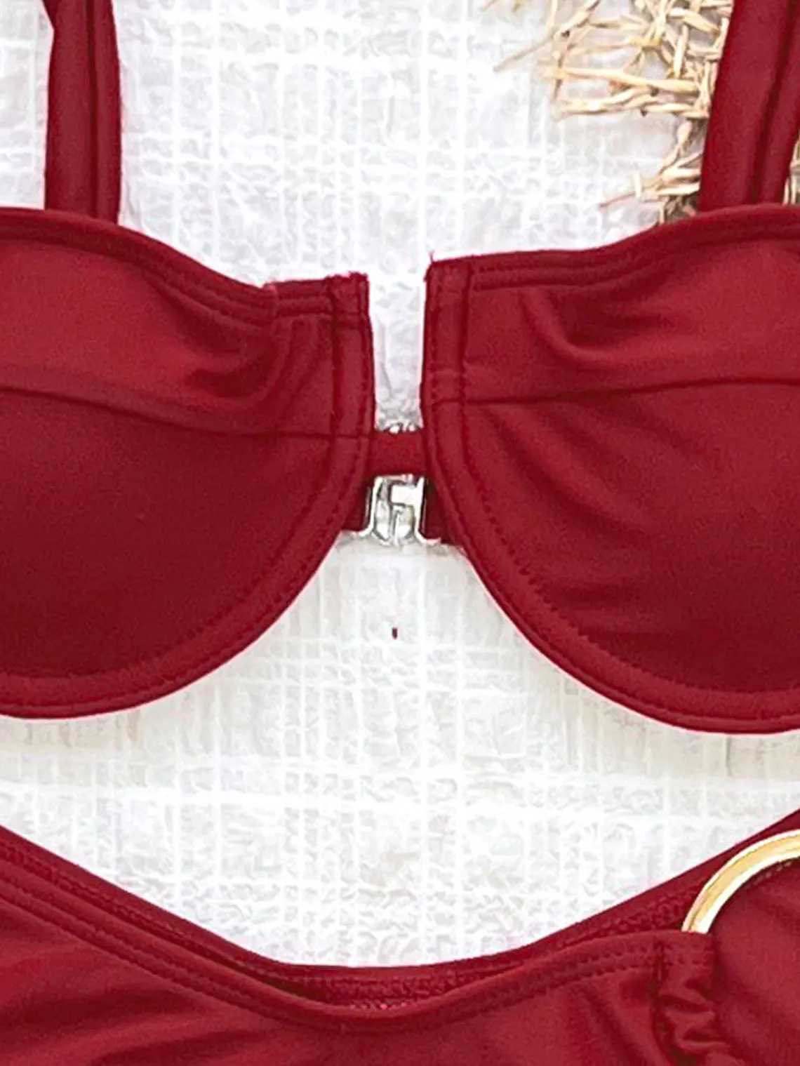 2025 Style Bandage Low Waist Bikini Women Slip Swimsuit Fashion Sexy Lady Biquini Swimwear Bath Suit Female Beachwear Clothes XJ250624