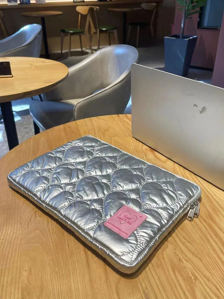 Love Shaped Ins Laptop SLeeve Pouch for Ipad Pro 11 Air 13.3 13.6 14 15 15.6 16 inch Laptop Inner Bag 250624