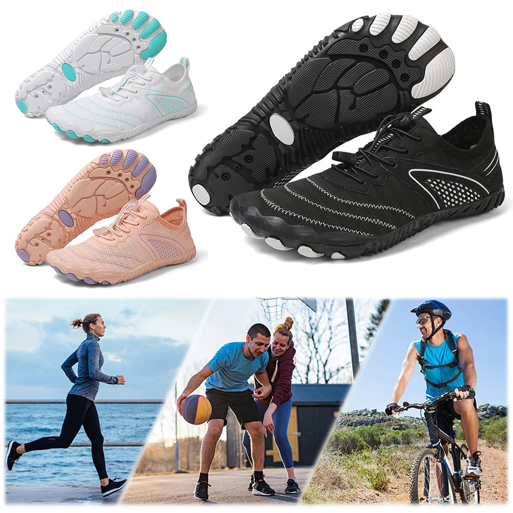 Unisex Water Shoes Lightweight Aqua Shoes Non Slip Casual Wading Shoes Quick Drying Outdoor Hiking Shoes for Men Women 250624