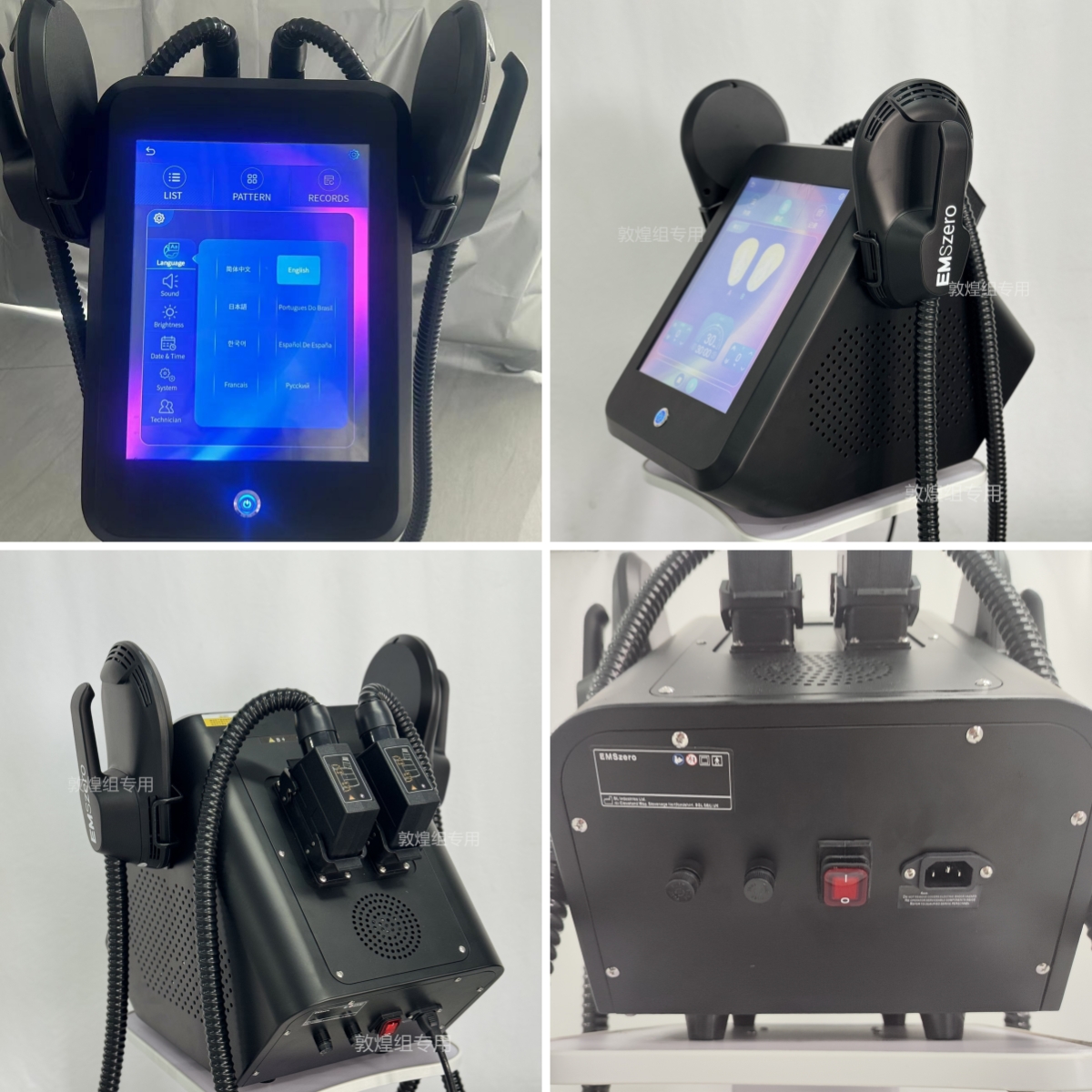 EMSZero Slimming Machine for Abdomen and Buttocks, High-Intensity Muscle Training Equipment for SPA Professional
