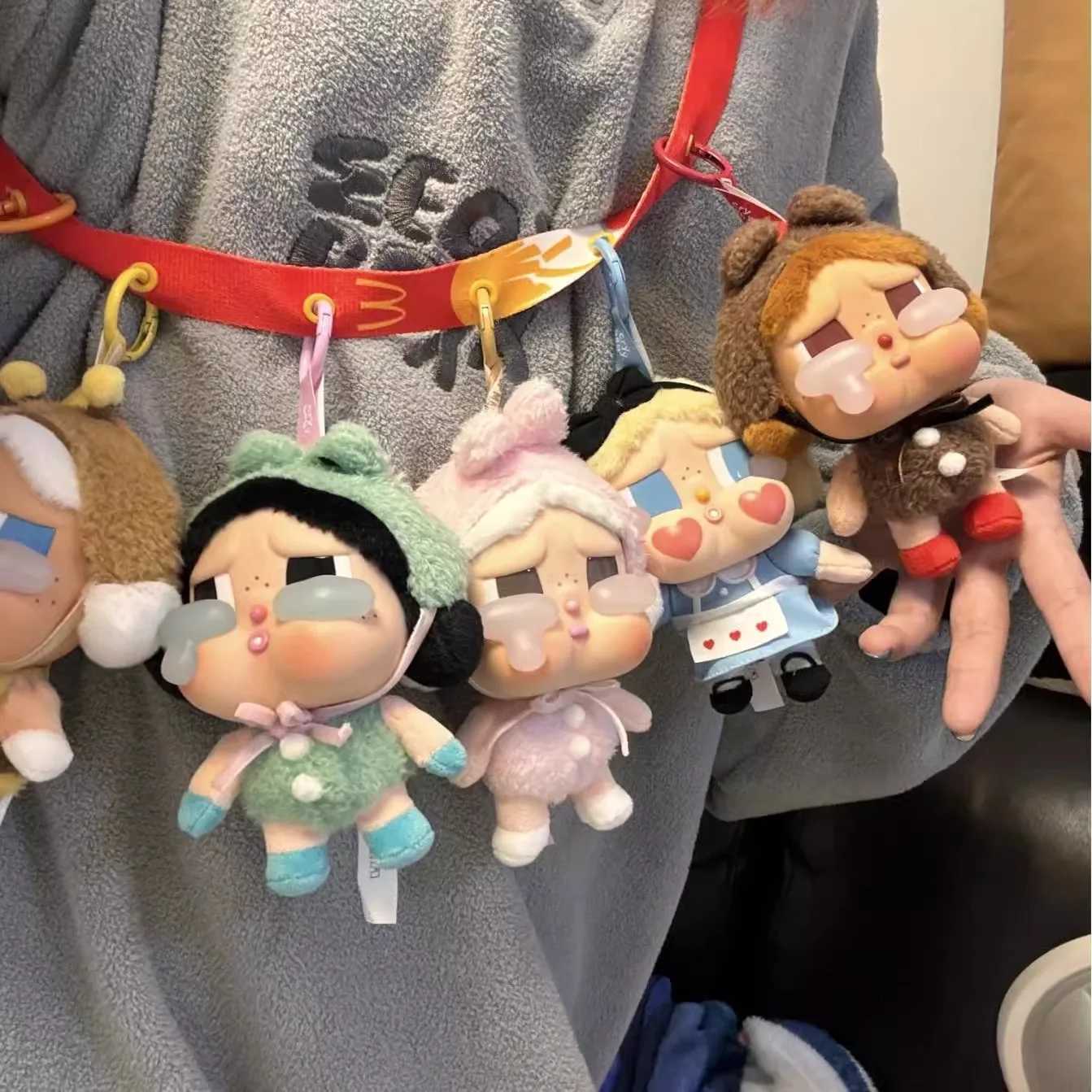 New Genuine Crybaby Crying Again Series Blind Box Bag Vinyl Face Doll Crybaby Plush Pendant Keychain Mystery Box Toy Ornament Y250624