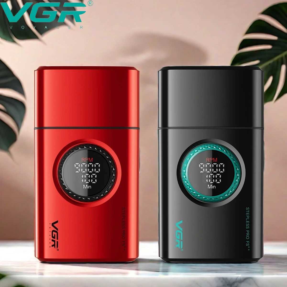 VGR Hair Trimmer Portable Shaver Professional Wireless Foil Shaver Electric Professional Razor Machine Shaver Electric Men V-377 W250625