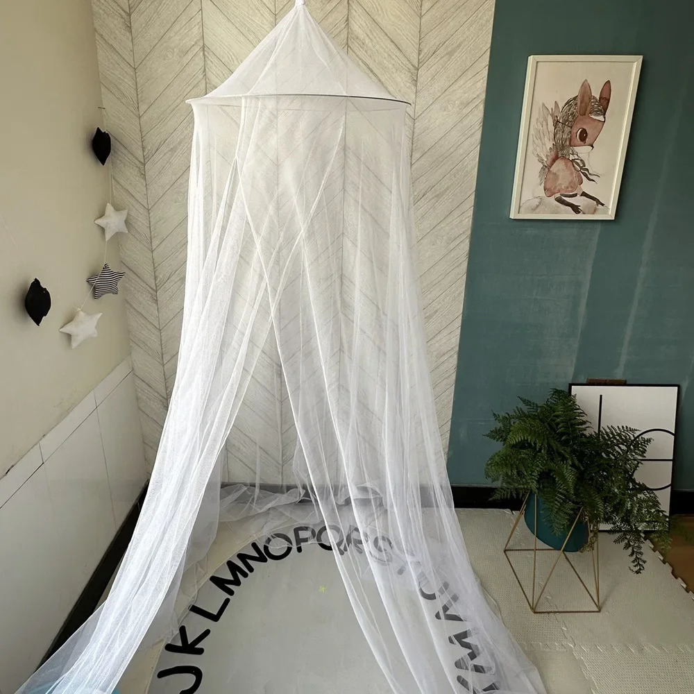 Summer Mosquito Prevention Dome Hanging Mosquito Nets Girls Princess Bed Mosquito Net Fabric Curtain Tent Kids Room Decoration 250624