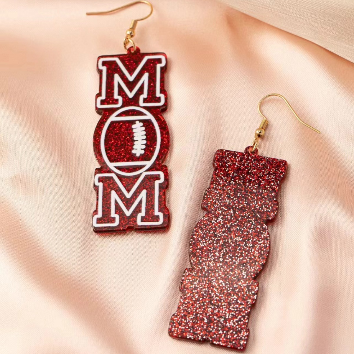 Accessories 1 Pair Acrylic MOM Mother's Day Celebration Earrings