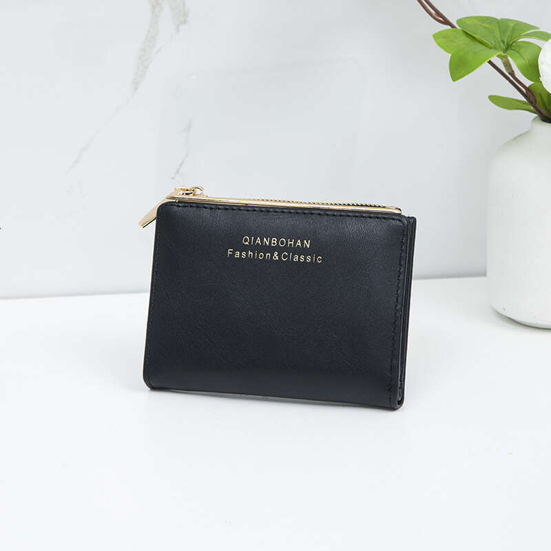 Hot Selling Wallet High-end Short PU Coin Purse Women's Card Holder Korean Style Zipper Clutch