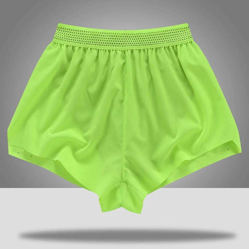 New Quick Drying Running Lightweight Solid Color GYM Short Breathable Sport Shorts Men