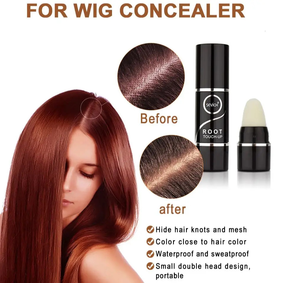 Lace Wig Cover Hair Dyeing Stick Lace Tint Powder For Lace Wigs Lace Concealer Stick Lace Wig Toupee Light Color Hairline Powder 250625