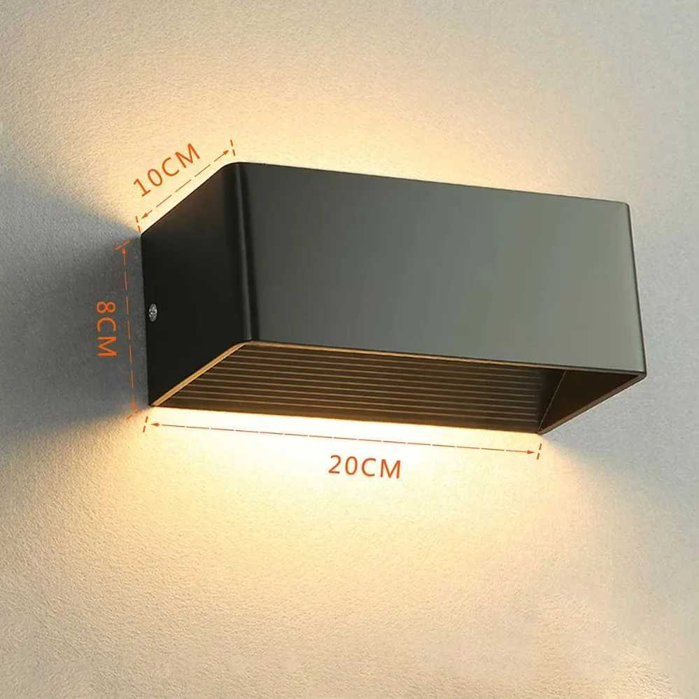 LED Bedroom Sconce Wall Lamp Living Room Foyer Bedside Office Wall Light Aisle Corridor Hallway Bathroom Decor Lamps XJ250624