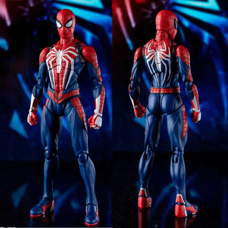 Disney SHFiguarts Spider Man Figuarts PS4 Game Version SHF Peter Parker Simple style Heroic action Action Figure Model Toys Gift W20250625