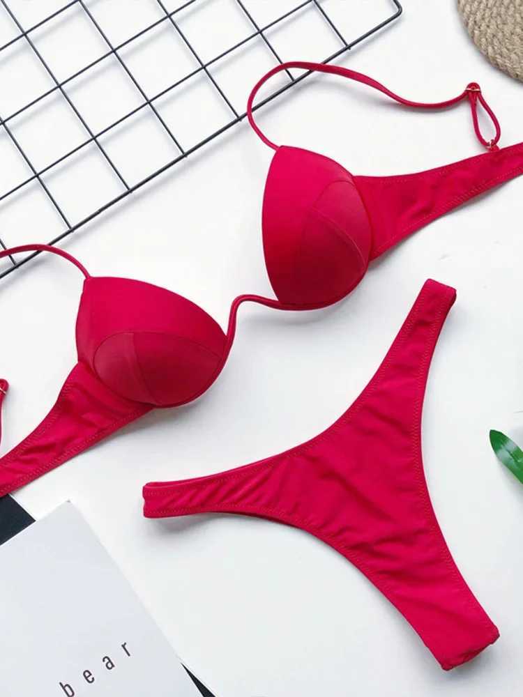 VZVN Sexy Leopard Bikini 2 Piece Set Women Split Swimsuit Backless Beach Vacation Bikinis 2025 New Summer Swimwear Bikini Set XJ250624