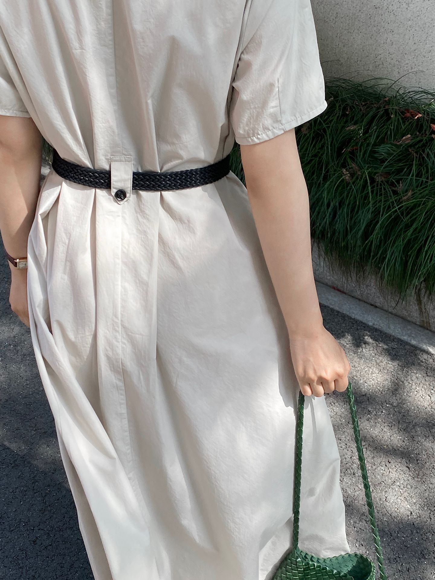 XL105 Thin casual cotton dress design