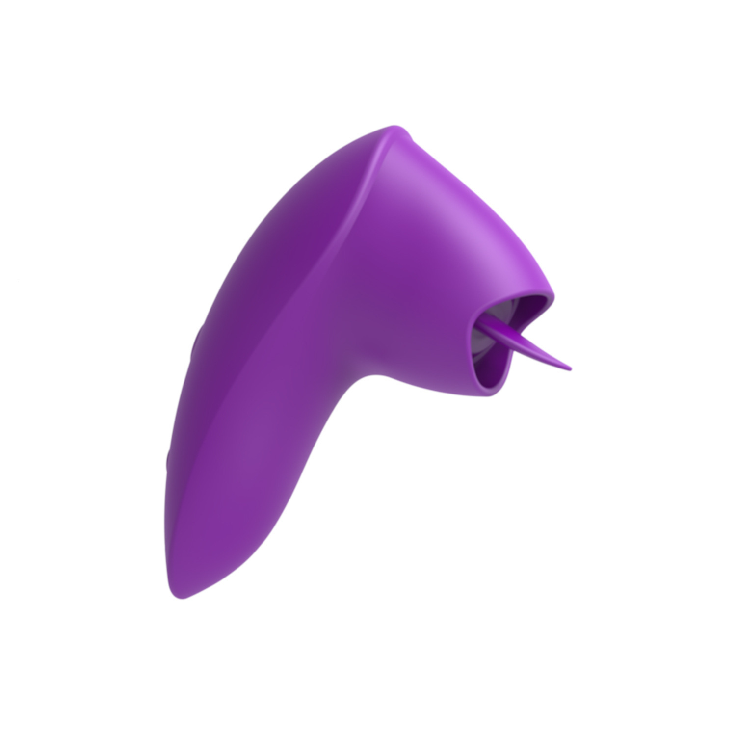Haoqi Fun New Full Silicone Charging Tongue Licker for Women Masturbation Flirting Toy