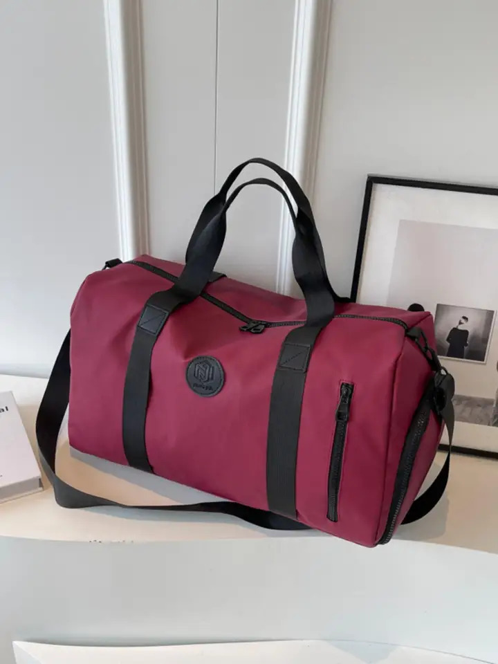 Casual Large Capacity Travel Bag for Summer Lightweight Zipper Travel Bag Portable Multi-functional Sports Yoga Independent 250623