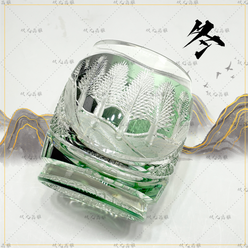 Spring, summer, autumn, winter, crystal glasses, high-end water glasses, whiskey glasses, foreign wine glasses, fashionable