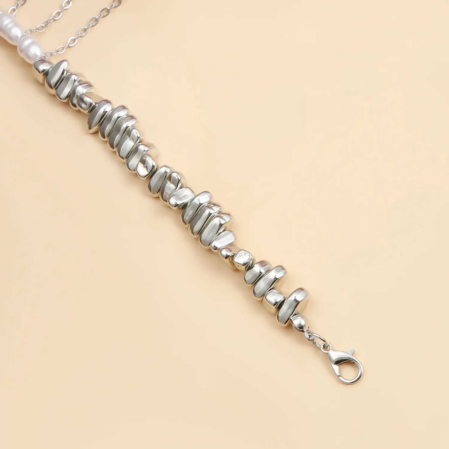 LATS Versatile Beaded Tassels Necklace Adjustable Length Neckchain for Party Wear Fashion Jewelry Accessories Gift V250625