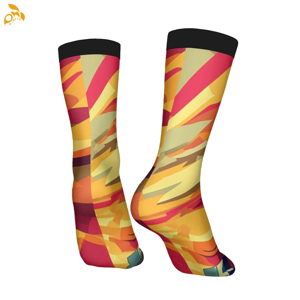 free shipping of customized breathable Contrasting color socks in the United States with exquisite patterns