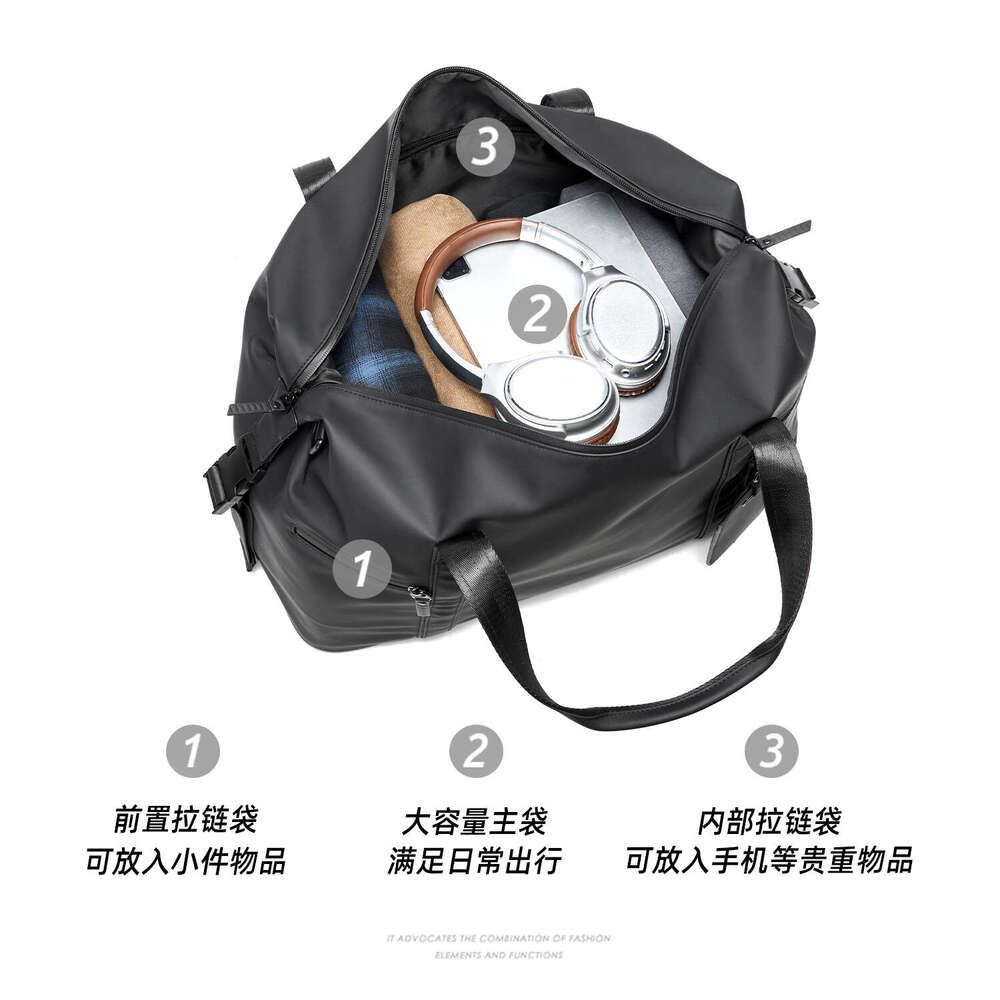 MOYYI Large Capacity Handheld Business Duffel Travel Backpack Carry-On Men's Bag