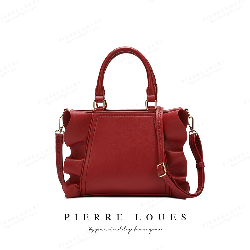 for Women High-End New Crossbody Fashion Tote Niche Pleated Versatile Large Capacity Women's Bag