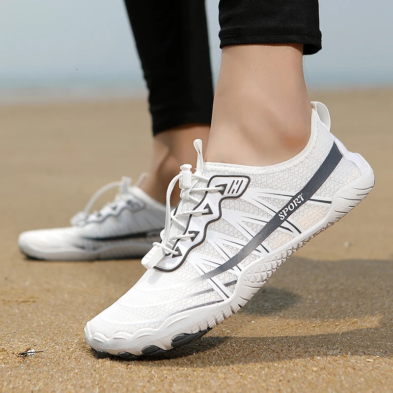 Wading Shoes Men Women Barefoot Beach Shoes Outdoor Fitness Swimming Shoes Quick-Drying Upstream Shoes Unisex Water Sports Shoes 250624