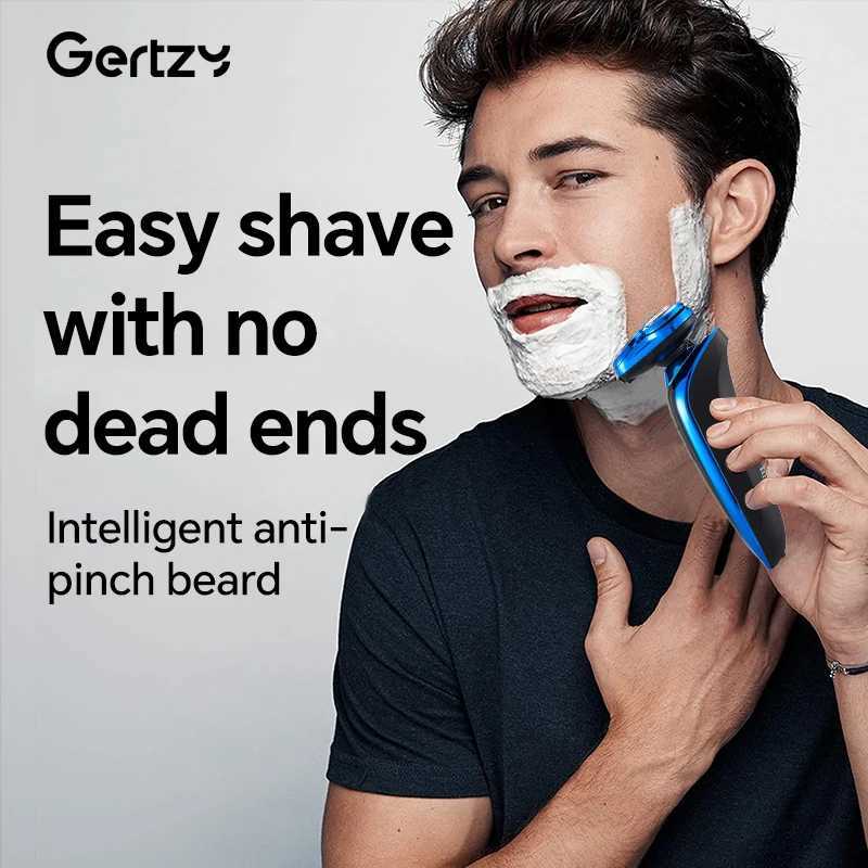 5-in-1 Mens Electric Shaver Rechargeable Rotary Shaver Fathers Day Gift for Dad Man Husband Boyfriend W250625