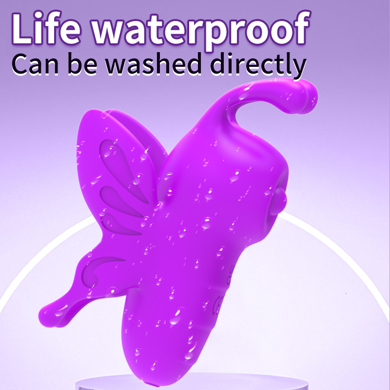 Adult New Small Butterfly Massager Female Masturbator Patting Device Sex Toys