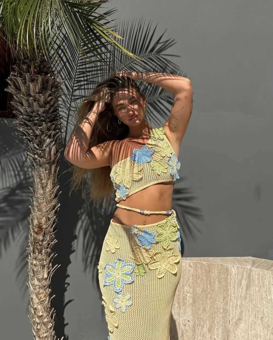 Bikinis Sexy Women Swimsuits Swimwear Bikini Set Chain Bathing Suit Beachwear Brazilian Biquini FemaleXJ250624