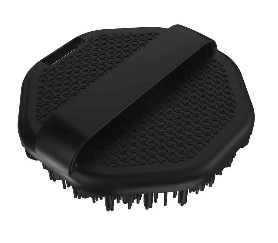 Soft Silicone Body Scrubber Bath Brush With Ergonomic Handle Portable Shower Massage Cleaning Exfoliating Home Tool R250625