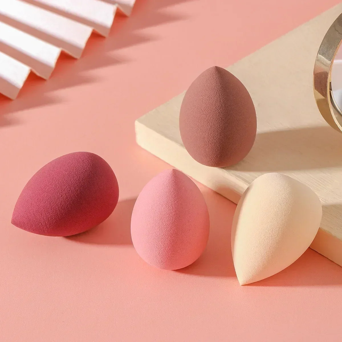 4 Pieces Makeup Sponge Blenders Blending Sponge Foundation Applicator Cosmetic Sponges makeup tools wholesale 250625