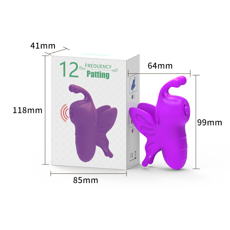 Adult New Small Butterfly Massager Female Masturbator Patting Device Sex Toys