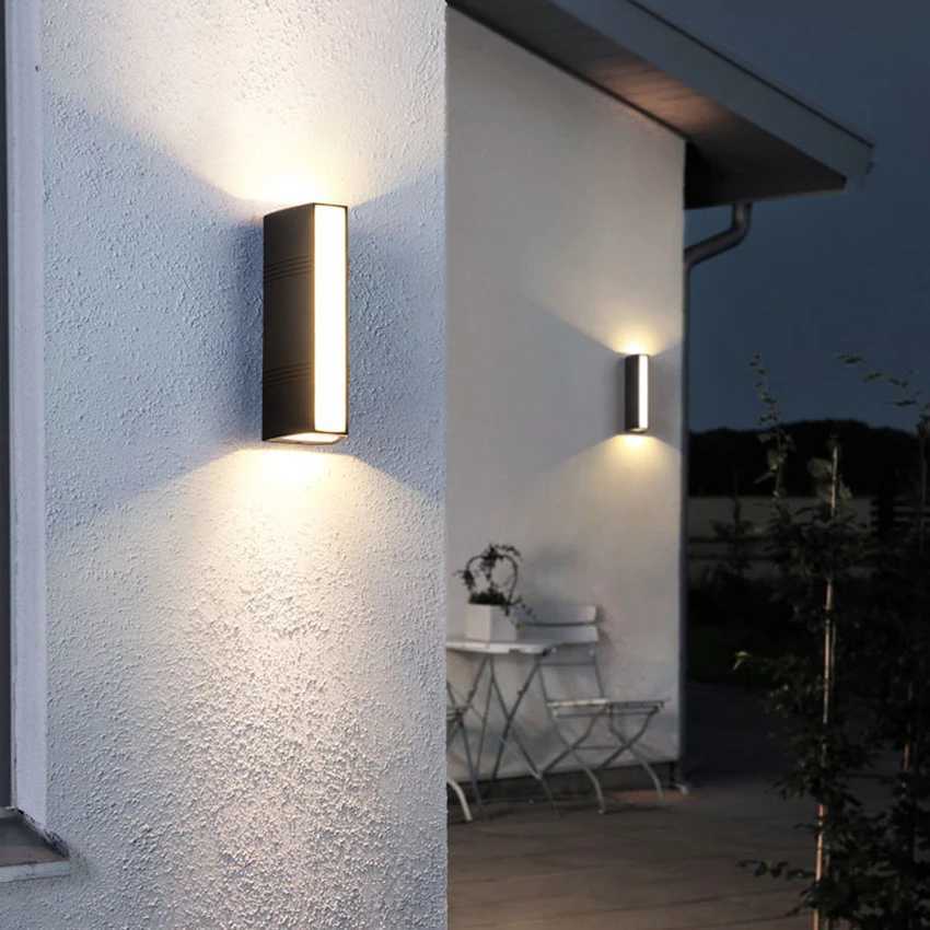 LED Waterproof Wall Lamps Indoor and Outdoor Light Courtyard Porch Living Room Corridor Bedroom Wall Sconce XJ250624